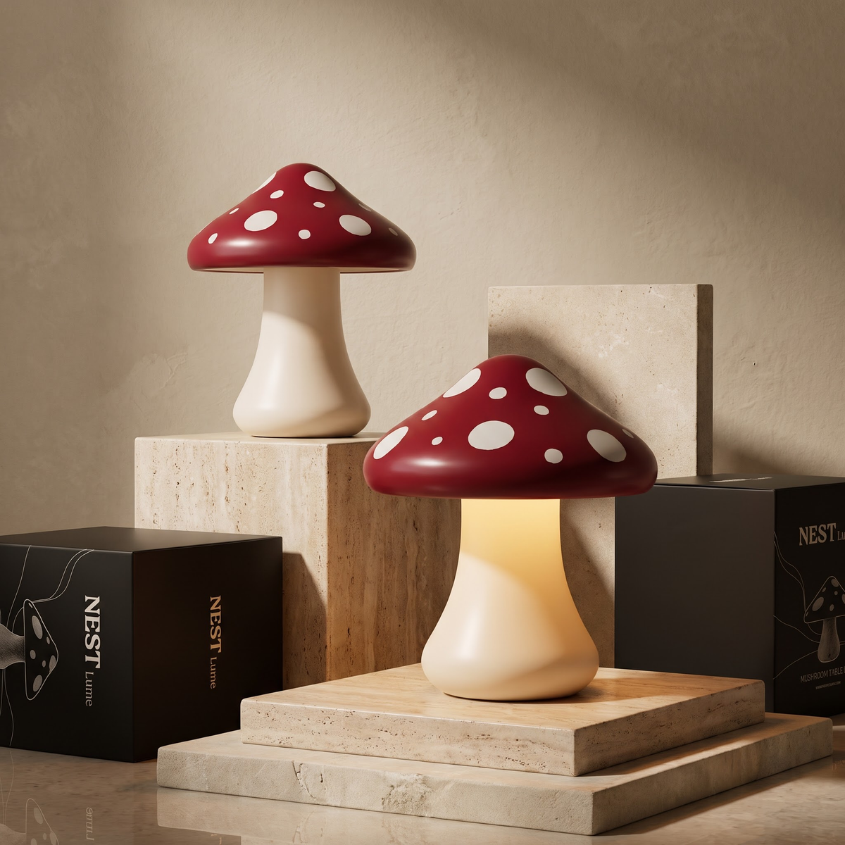 Mushroom Table Lamp