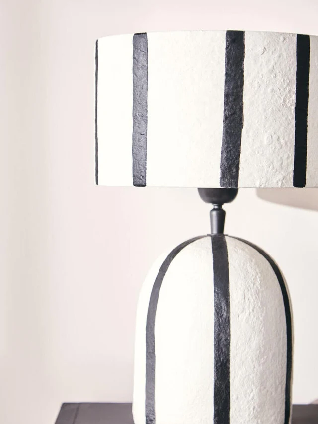Monochrome Muse Table Lamp