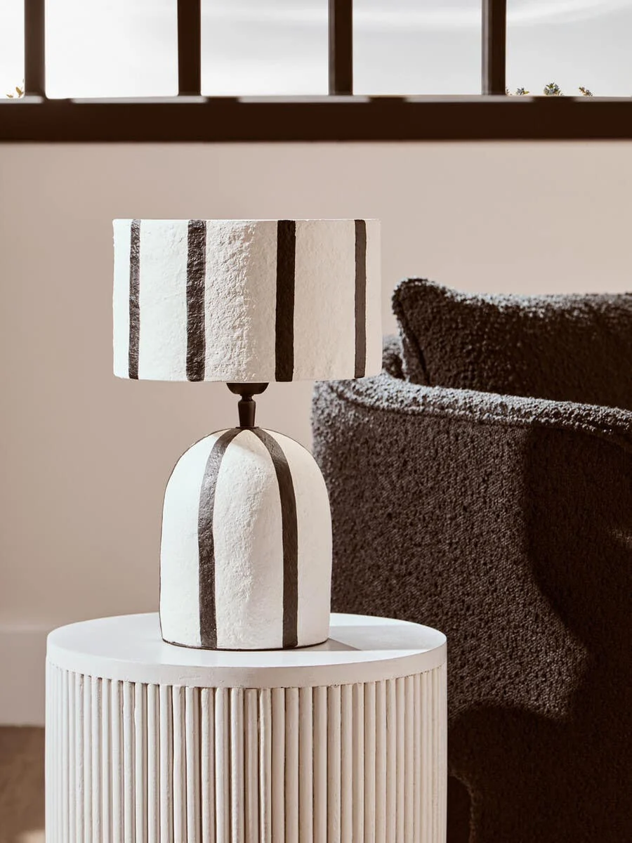 Monochrome Muse Table Lamp