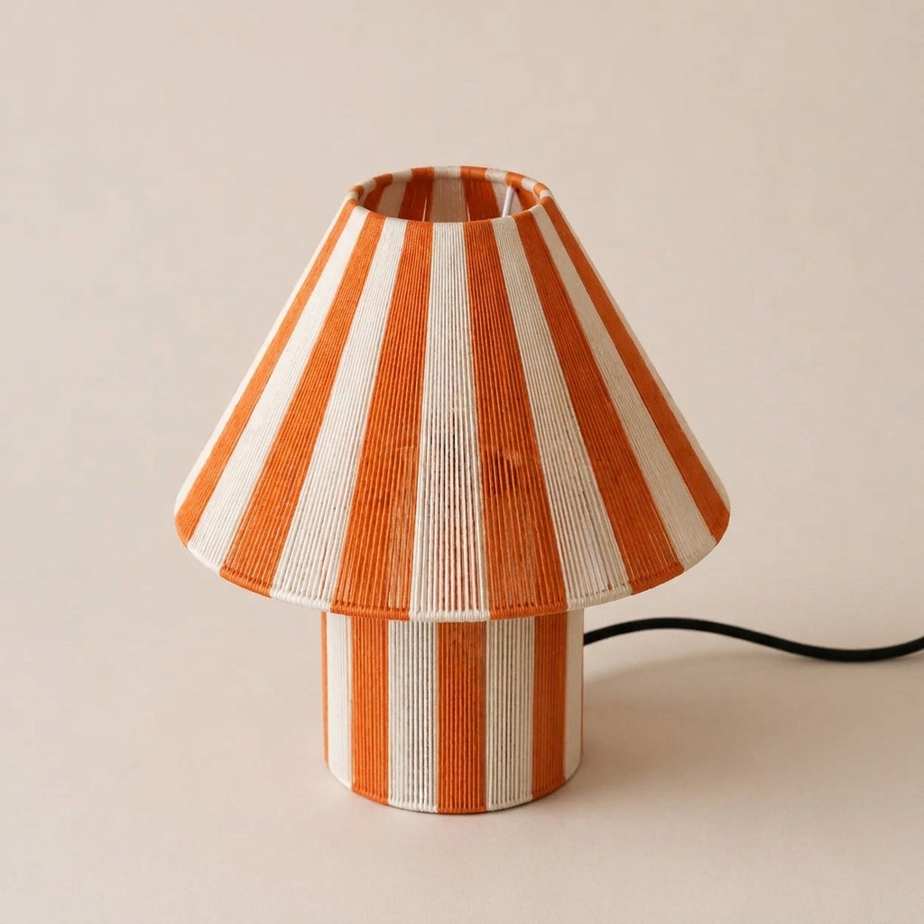 Woven Stripe Table Lamp