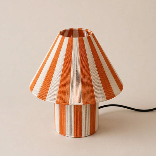 Woven Stripe Table Lamp