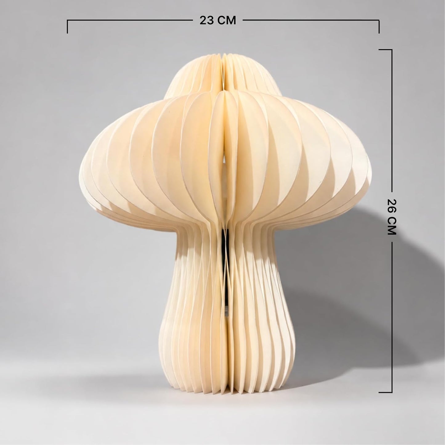Mushroom Paper Table Lamp